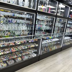 Inside smoke shop