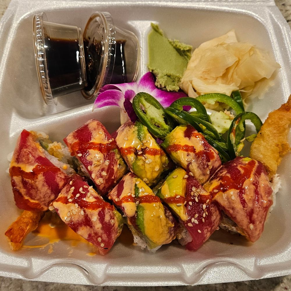 KANZI - Geisha roll to-go (no cream cheese) - Sushi Bars Near Me - The Colony, Texas