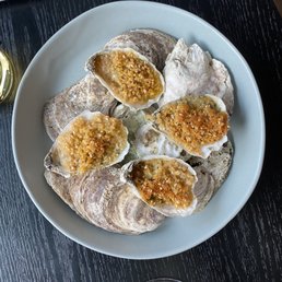 Wood Fire Grilled Oysters