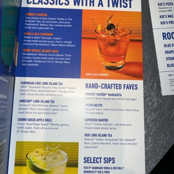 Dave & Buster's Austin - Menu - American Near Me - Austin, Texas Dave & Buster's Austin - Menu - American Near Me - Austin, Texas