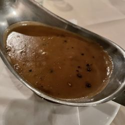 Alexanders Steakhouse & Pizzaria - Peppercorn sauce....