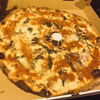 Apizza - Good pie, Definitely not worth $34  I'd pay less at home in Manhattan. - Italian Near Me - New Paltz, New York