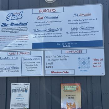 The Stand Arcadia Burger Shoppe - Menu check it out - Burgers Near Me - Phoenix, Arizona The Stand Arcadia Burger Shoppe - Menu check it out - Burgers Near Me - Phoenix, Arizona