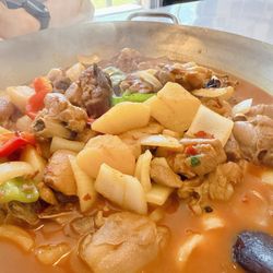 Ft Chef - Xinjiang spicy chicken, really flavorful and noodles are my favorite part lol