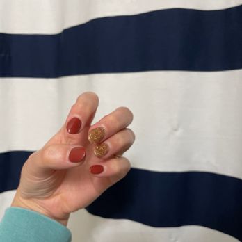 Anthony Vince' Nail Spa - Dipped matte nails - Nail Salons Near Me - Chesapeake, Virginia