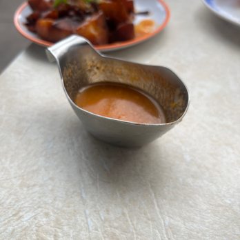 Vic's All Star Kitchen - Habanero salsa is nice a spicy. Recommended - American Near Me - Pleasanton, California