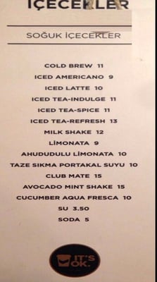 Menu photo 7 It's Ok. Istanbul, 34