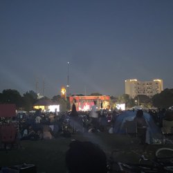 Atlanta Jazz Festival - Stage at night