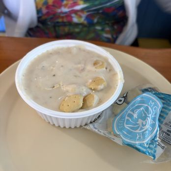 West Coast Fish N' Chips - Clam chowder a little on the small side - Seafood Near Me - Fresno, California West Coast Fish N' Chips - Clam chowder a little on the small side - Seafood Near Me - Fresno, California
