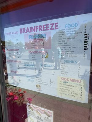 Menu photo 1 Brain Freeze Rochester Hills, MI