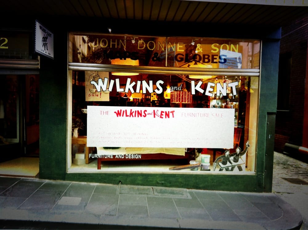 WILKINS & KENT FURNITURE & DESIGN 372 Little Bourke St, Melbourne
