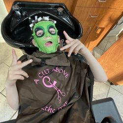 Perm and a fun moisturizing mask facial!