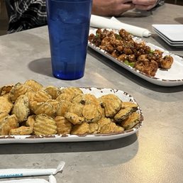 Fried pickles / Korean cauliflower