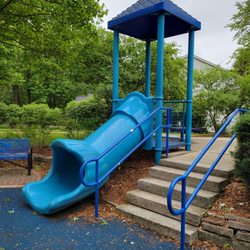 Pingree Park - Slide near the seating area