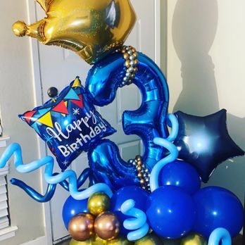 Elevate Balloons - Our nephews balloon bouquet - Balloon Services Near Me