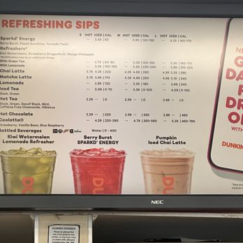 Dunkin' - Menu - Donuts Near Me - Bellmawr, New Jersey