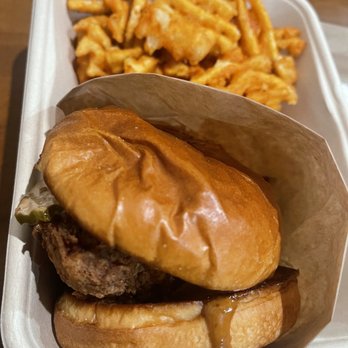 Beignet Spot - Jerk Chicken Sandwich with a side of waffle fries. Fantastic!($13.95) - Coffee & Tea Near Me - Riverside, California Beignet Spot - Jerk Chicken Sandwich with a side of waffle fries. Fantastic!($13.95) - Coffee & Tea Near Me - Riverside, California