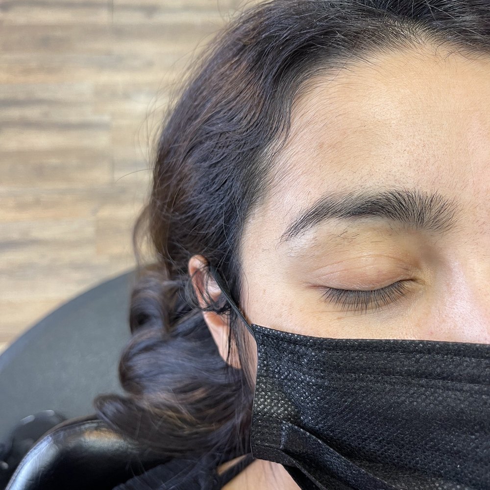 Layla Threading - Before - Threading Services Near Me - Ventura, California Layla Threading - Before - Threading Services Near Me - Ventura, California