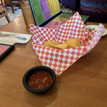Los Pinos Mexican Restaurant - Chips and  salsa! - Mexican Near Me - Orting, Washington