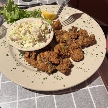 Side Door Cafe - Oysters and shrimp coleslaw - New American Near Me - Gleneden Beach, Oregon Side Door Cafe - Oysters and shrimp coleslaw - New American Near Me - Gleneden Beach, Oregon