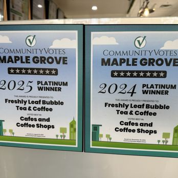 Freshly Leaf -Maple Grove  - Bubble Tea Near Me - Maple Grove, Minnesota