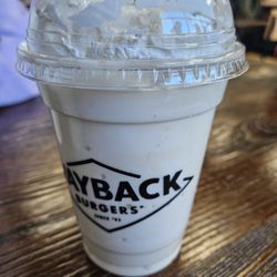 Wayback Burgers - Supposed to be a vanilla milkshake. Um I'm not sure what this is but tasted like spoiled milk.