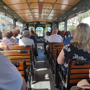 Old Town Trolley Tours Key West - Trolley interior - Tours Near Me - Key West, Florida Old Town Trolley Tours Key West - Trolley interior - Tours Near Me - Key West, Florida