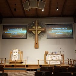 Immanuel Lutheran Church of Eden Prairie, ELCA - The screens for viewing to make it easy to follow along with.