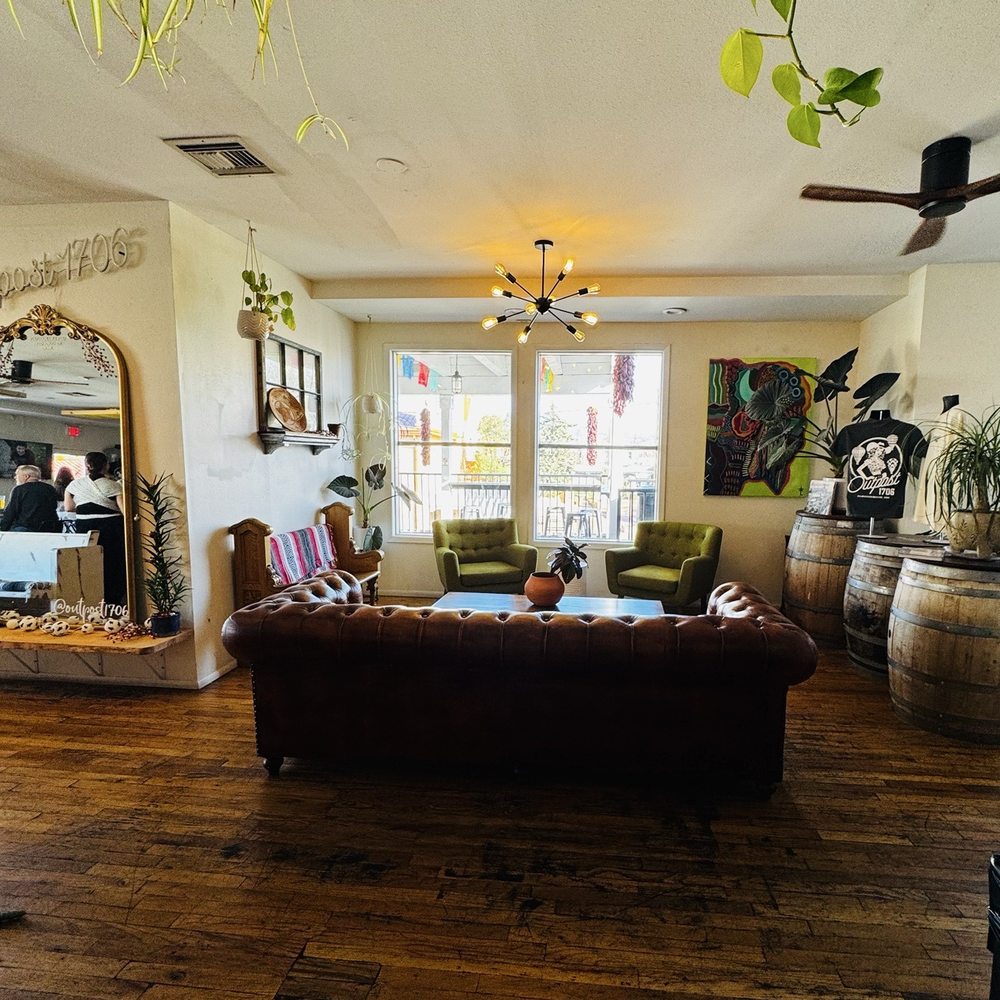 Downshift Brewing: Outpost 1706 - Sitting area - Beer, Wine & Spirits Near Me - Albuquerque, New Mexico Downshift Brewing: Outpost 1706 - Sitting area - Beer, Wine & Spirits Near Me - Albuquerque, New Mexico