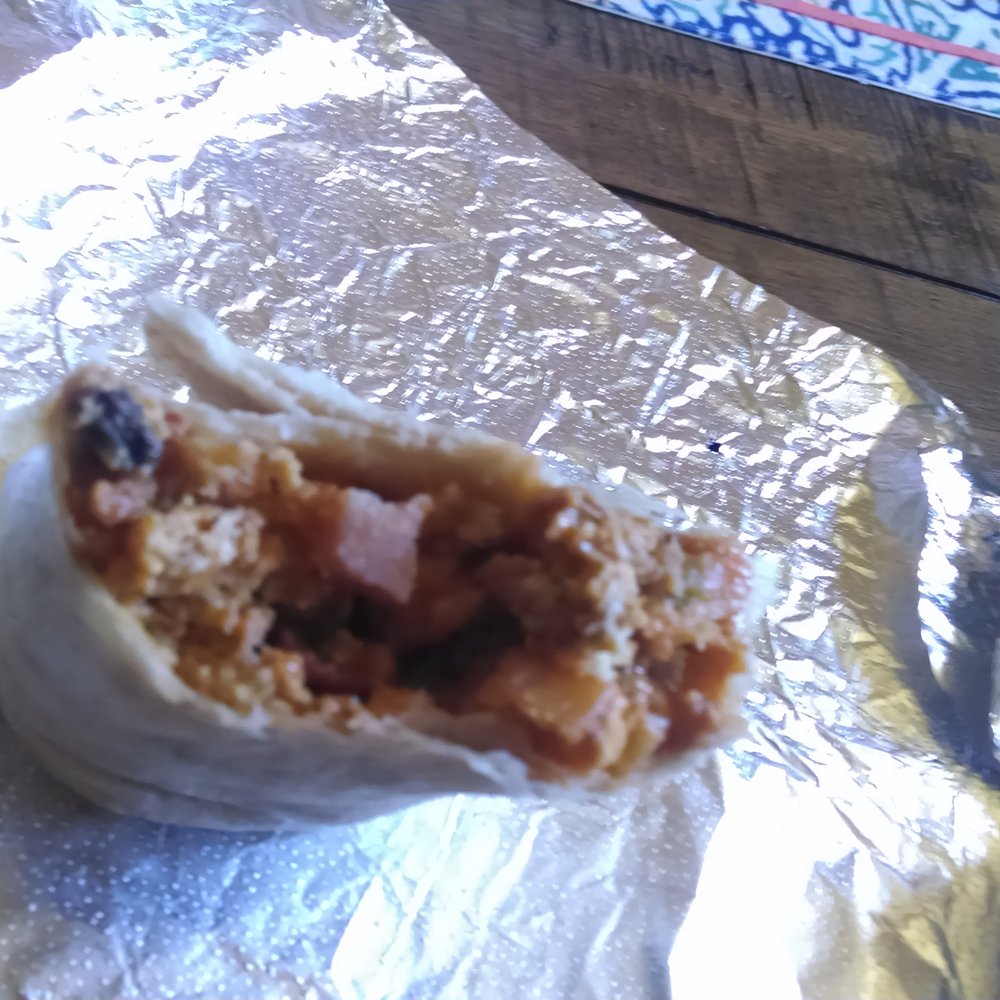 Tamale Kitchen - Mega breakfast burrito made "special"! - Mexican Near Me - Northglenn, Colorado