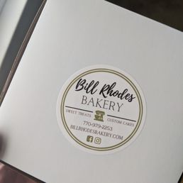 Bill Rhodes pastry box! Bill Rhodes pastry box!