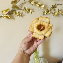 Glazed coffee cake donut Glazed coffee cake donut