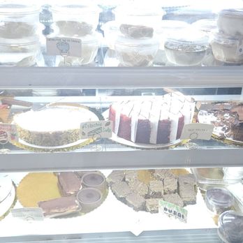 Damasco Cafe - Cake display case. - Coffee & Tea Near Me - Clifton, New Jersey