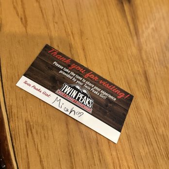 Twin Peaks - Micah was amazing - Sports Bars Near Me - Phoenix, Arizona Twin Peaks - Micah was amazing - Sports Bars Near Me - Phoenix, Arizona