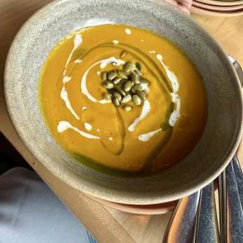 The Cookery - Carrot soup - Seafood Near Me - Seward, Alaska
