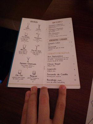 Menu photo 1 Tata Pila Seville, SE