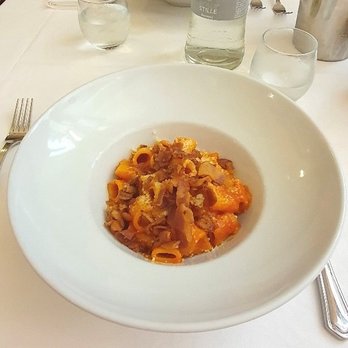 Il Vero Alfredo - Bombollotti all'Amatriciana - Italian Near Me - Rome, RM