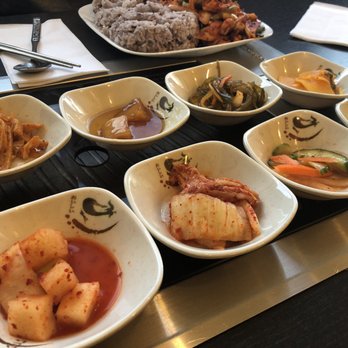 Jin Dal Lae - Side dishes (already ate some ahaha) - Korean Near Me - Toronto, Ontario Jin Dal Lae - Side dishes (already ate some ahaha) - Korean Near Me - Toronto, Ontario
