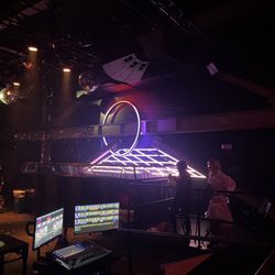 Elsewhere - Lights at the side of the stage