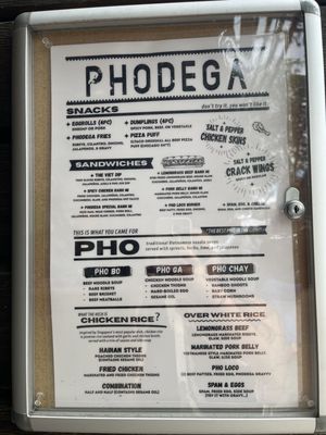 Menu photo 3 Phodega Chicago, IL