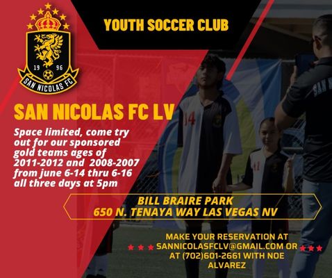 SAN NICOLAS FC Updated April 2025 16 Photos 650 N Tenaya Way, Las