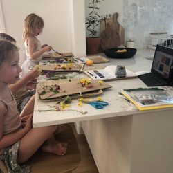 Orange County Speech Services - Teletherapy with siblings! Making OT fun!