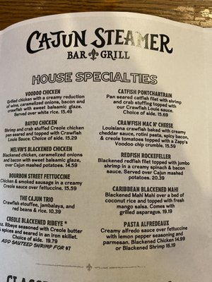 Menu photo 6 Cajun Steamer Bar & Grill Hoover, AL