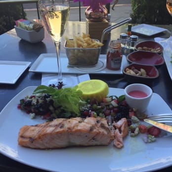 The Blvd - Salmon salad - New American Near Me - Beverly Hills, California