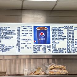 Boy's Hamburgers - Menu