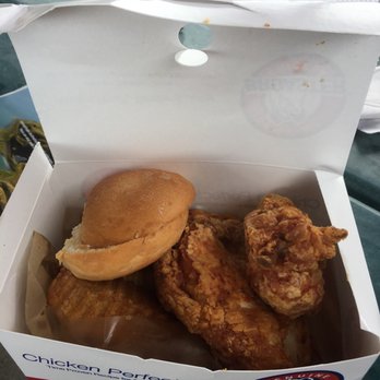 C's Drive In - 2 pc broasted chicken basket with potato wedges - American Near Me - Crawford, Nebraska