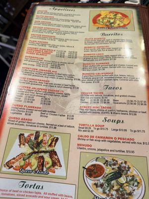 Menu photo 4 El Jimador Huffman, TX