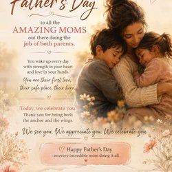 Orange Sculpting & Aesthetics Center - Happy Father's Day to all the incredible moms who lovingly take on both roles--Happy Father's Day