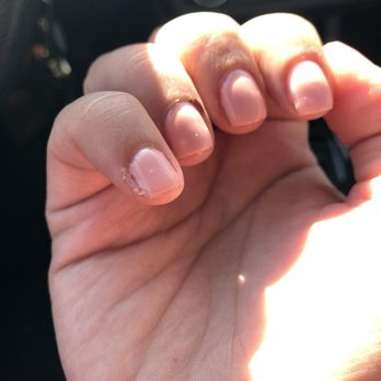 In Style Hair & Nails - Gel on my finger, didn't even file it off or anything. - Nail Salons Near Me - Phoenix, Arizona In Style Hair & Nails - Gel on my finger, didn't even file it off or anything. - Nail Salons Near Me - Phoenix, Arizona