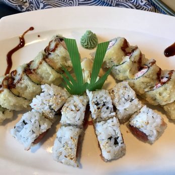 Sushi Hana - Spicy tuna roll and tempura California roll - Sushi Bars Near Me - Affton, Missouri Sushi Hana - Spicy tuna roll and tempura California roll - Sushi Bars Near Me - Affton, Missouri